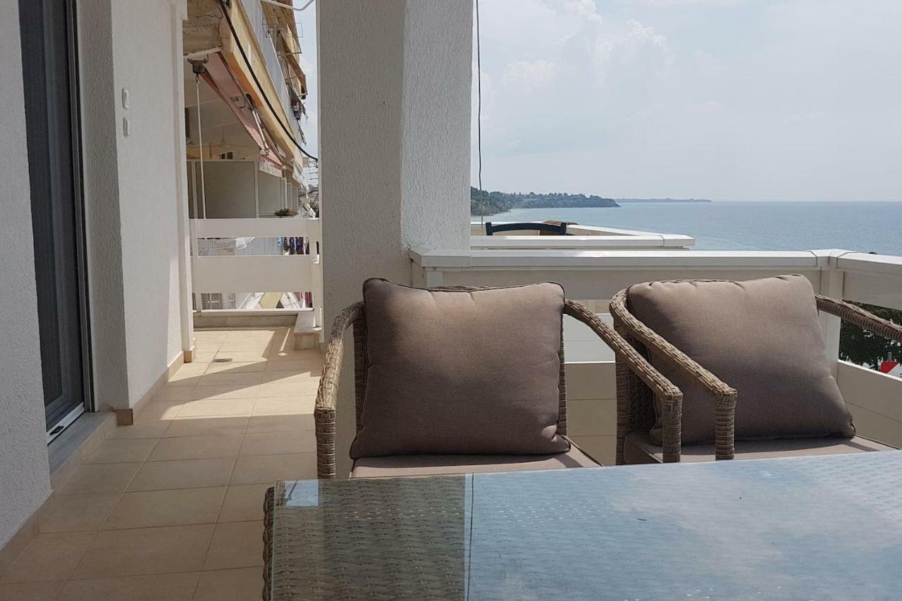 Luxury Apartment On The First Line ! Nea Kallikrateia Extérieur photo
